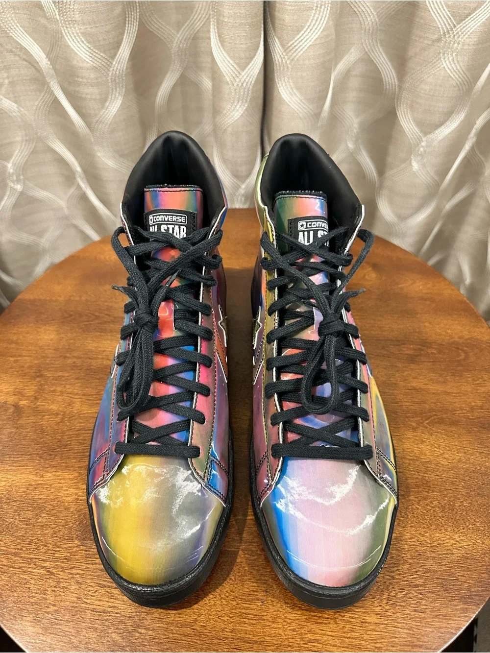 Converse Pro Leather "Spectrum" Iridescent, Multicolored Sneakers - Picture 6 of 13
